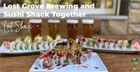 Lost Shack Brings Local Favorites Lost Grove Brewing and Sushi Shack Together