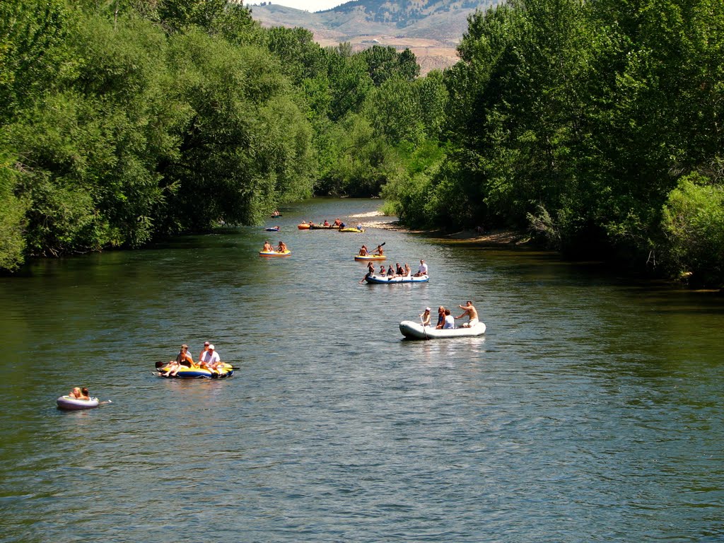 Boise River Annual Event called Let's Float