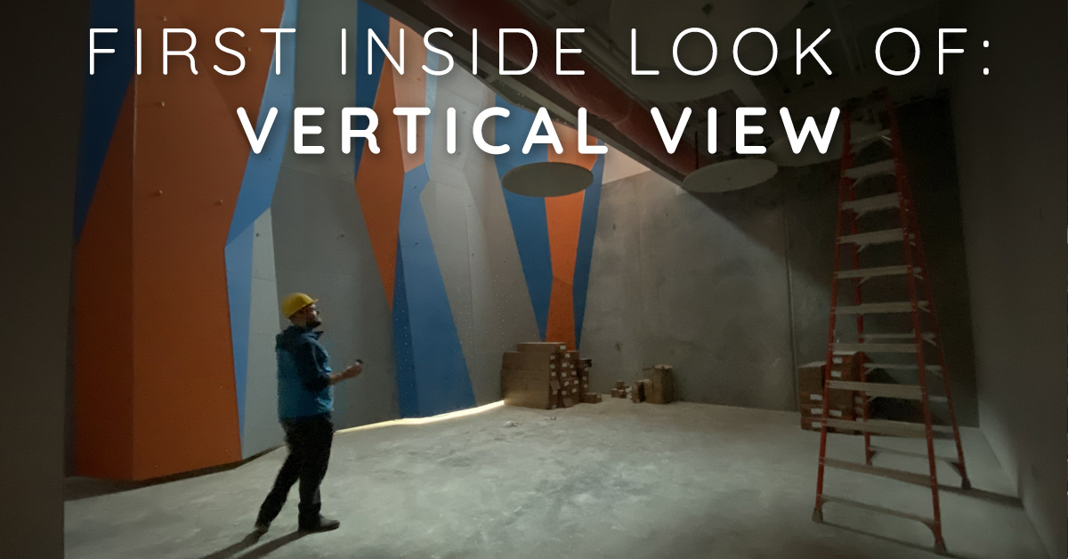 Your First Inside Look of Meridian's Vertical View Climbing Gym