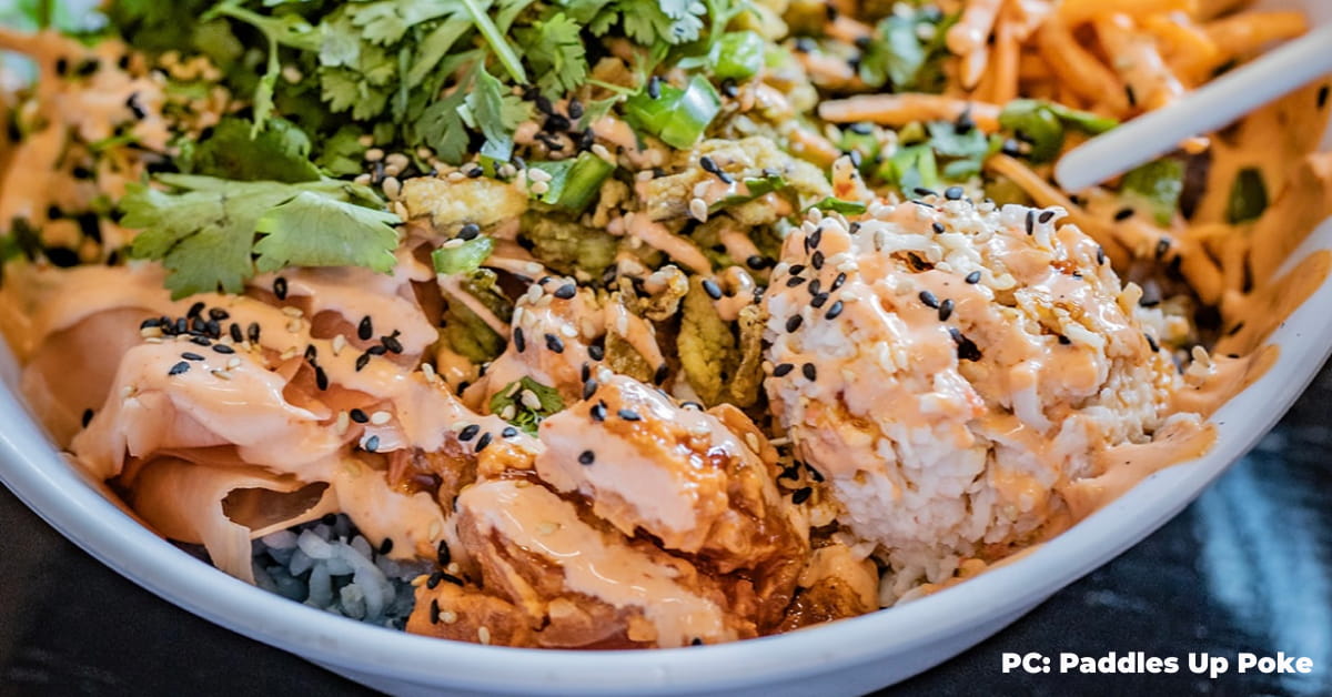 Paddles Up Poké Brings Fresh Eats to Downtown Boise’s Warehouse Food Hall This Fall